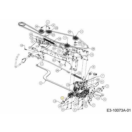 TRANS ASM HYDRO K46 RD 618-07301 ORIGINALE MTD | NewgardenParts.com
