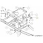 ROD ASM BATTERY TRAY 783-08015A-S ORIGINAL MTD