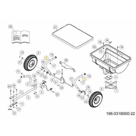 TUBO DEL TELAIO AF-28299BL3 ORIGINALE MTD | NewgardenParts.com