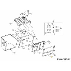 TUBO ASM BOLSA 683-05051A-S ORIGINAL MTD