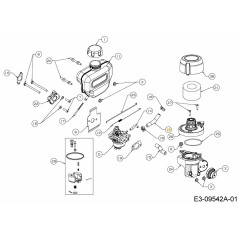TUBO DEL CARBURANTE 735-05142 ORIGINALE MTD | NewgardenParts.com