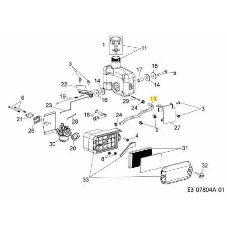TUBO DEL CARBURANTE 735-05087 ORIGINALE MTD | NewgardenParts.com