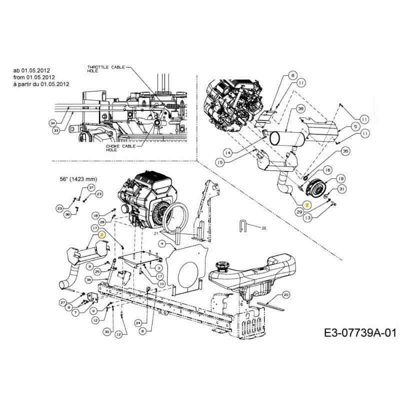 TUBO DE ESCAPE 651-04379A ORIGINAL MTD
