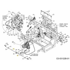 TUBO FRENO POSTERIORE 727-04228 ORIGINALE MTD | NewgardenParts.com