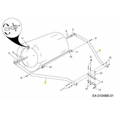 ATTELAGE TUBE AF-46837 ORIGINAL MTD | NewgardenParts.com