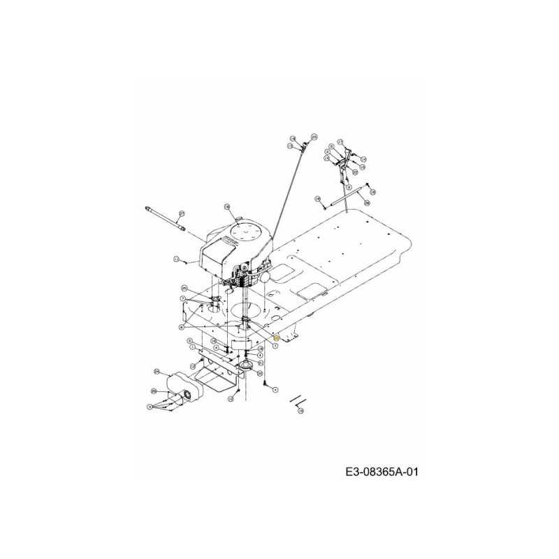 TUBO DI SCARICO RH 751-10254 ORIGINALE MTD