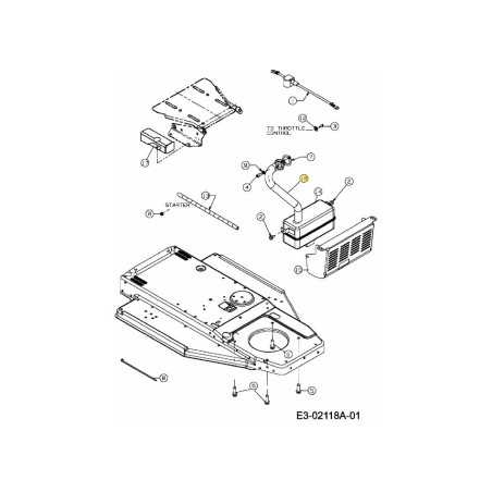 Tuyau d'échappement B&amp-S OHV 400 751-0817 d'origine MTD | NewgardenParts.com