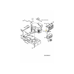 AUSPUFF: EINZELN B&amp-S OHV 751-0619B ORIGINAL MTD