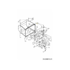 TUBE:FRM:SIDE:LH 749-04226637 ORIGINAL MTD