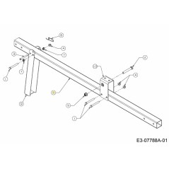 TUBO-LINGUA 781-04424638 ORIGINALE MTD | NewgardenParts.com
