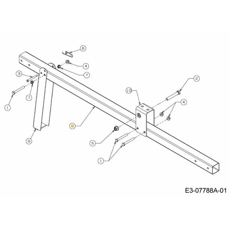 TUBE-TONGUE 781-04424638 ORIGINAL MTD