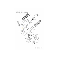 ALLOGGIAMENTO DELL'ALBERO DI TRASMISSIONE SUPERIORE 092.61.202 ORIGINALE MTD | NewgardenParts.com