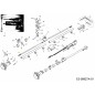 UPPER DRIVE SHAFT 092.63.482 ORIGINAL MTD