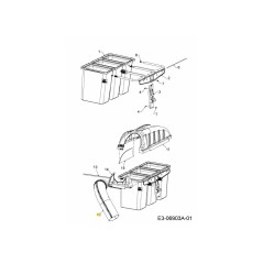 Oberes Fallrohr 631-04291A Original MTD | NewgardenParts.com