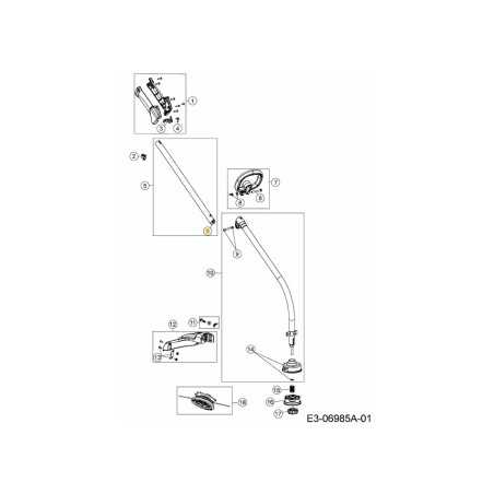 ARBRE SUPÉRIEUR FLEXIBLE 753-06216 ORIGINAL MTD | NewgardenParts.com