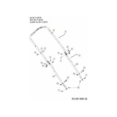 UPPER HANDLE 749-08795637 ORIGINAL MTD | NewgardenParts.com