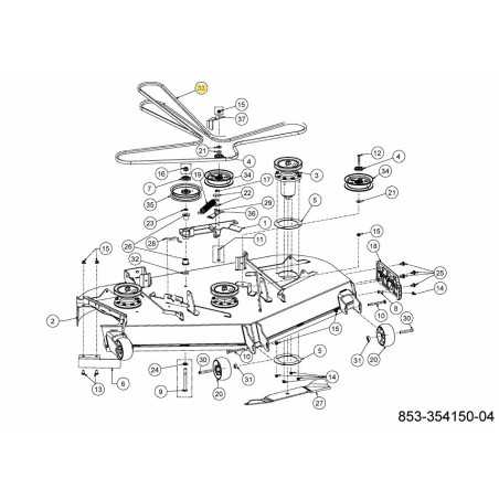 Correa trapezoidal 754-06094 ORIGINAL MTD | NewgardenParts.com