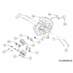 Einlassfeder 751-15812 ORIGINAL MTD | NewgardenParts.com