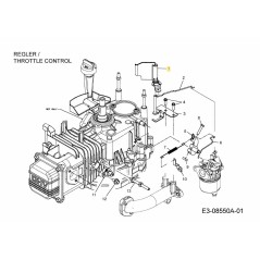 PALETA DE AIRE 731-08209 ORIGINAL MTD | NewgardenParts.com
