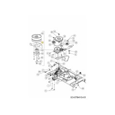 VARIATORE A STAFFA 783-08210A-S ORIGINALE MTD | NewgardenParts.com