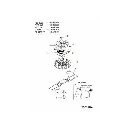 VENTILADOR CONJUNTO: ELÉCTRICO: 33 cm 631-0148 ORIGINAL MTD | NewgardenParts.com