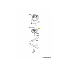 VENTILATORE ASM ELEC F-/G-DECK WOLF 631-04538 ORIGINALE MTD | NewgardenParts.com