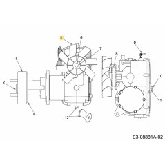 COOLING FAN PH-420067 ORIGINAL MTD
