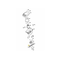 VI 40 W Trennschiene 4001094 ORIGINAL MTD