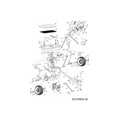 Vis hexagonale 1/4-20 x 2" LG AF-46699 d'origine MTD