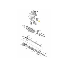 hexagon screw 0010010 ORIGINAL MTD