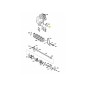 Vis hexagonale 0010010 ORIGINALE MTD
