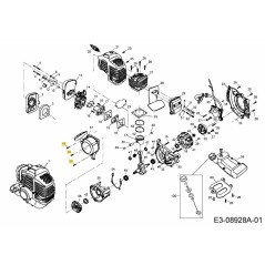 SCREW 5X16 092.63.554 ORIGINAL MTD