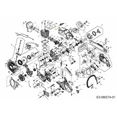 SCREW 5X19 092.63.127 ORIGINAL MTD
