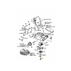 SCHRAUBE:BLADE 624-0077 ORIGINAL MTD