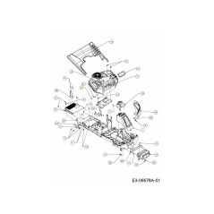 SCREW HEX 1/4-15:0.50 710-04187A ORIGINAL MTD