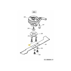 VITE M10X40 (SV4/SV4M) 0011422 ORIGINALE MTD | NewgardenParts.com