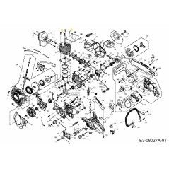 VITE M5X20 092.63.112 ORIGINALE MTD | NewgardenParts.com