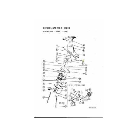 VITE M6x16-4.8 DIN 963 710-1364 ORIGINALE MTD | NewgardenParts.com
