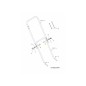 Vite M8x45Mu 4.6 DIN 603 710-1375 ORIGINALE MTD