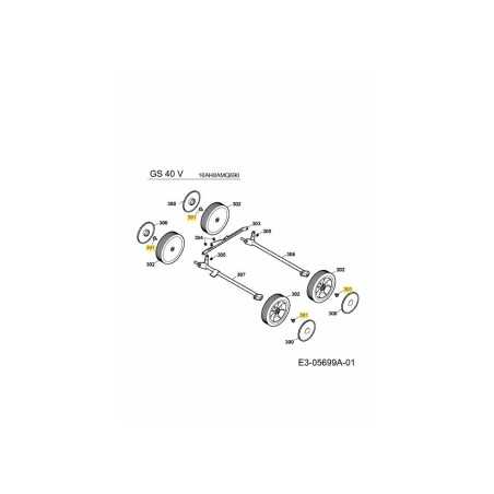 VITE 0010893 ORIGINALE MTD | NewgardenParts.com