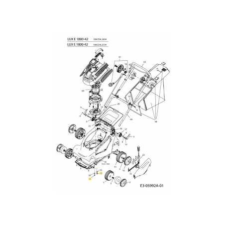 BOULON-LAME 092.48.880 ORIGINAL MTD | NewgardenParts.com