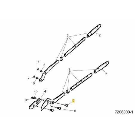 VITE 7208204 ORIGINALE MTD | NewgardenParts.com