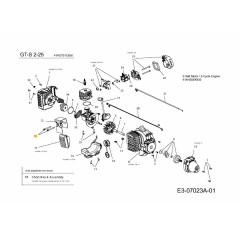 MUFFLER SCREW 753-06294 ORIGINAL MTD