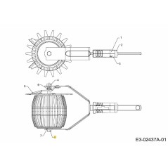 TORNILLO 3321502 ORIGINAL MTD