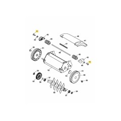 SCREW M6X35 DIN 923 3620116 ORIGINAL MTD