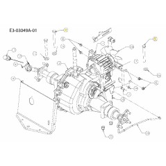 SCREW-HEX 710-0465 ORIGINAL MTD