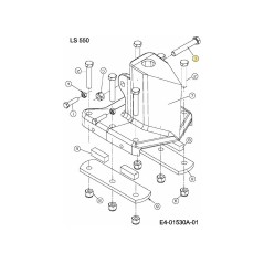 SCREW-HEX 710-1806 ORIGINAL MTD