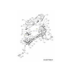 Schraube 710-3296 ORIGINAL MTD