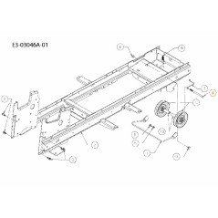 ASSIEME BULLONE ESAGONALE 710-3261 ORIGINALE MTD | NewgardenParts.com