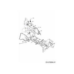 VITE ESAGONALE M6X12 DIN 933 8.8 710-1691 ORIGINALE MTD | NewgardenParts.com